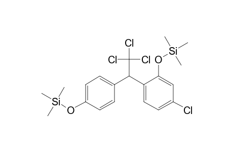 1,1,1-trichloro-2-[2-(trimethylsilyloxy)-4-chlorophenyl]-2-[4'-(trimethylsilyloxy)phenyl] ethane