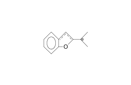 2-(2-Benzofuryl)-isopropylium cation