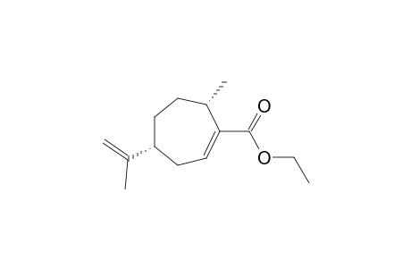 Ethyl (4R,7S)-7-methyl-4-(prop-1-en-2-yl)cyclohept-1-ene-1-carboxylate