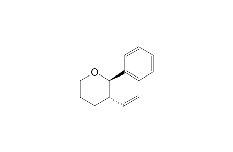 (trans)-2-Phenyl-3-ethenyl-tetrahydropyran