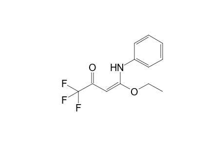 (E)-4-Ethoxy-4-anilino-1,1,1-trifluorobut-3-en-2-one