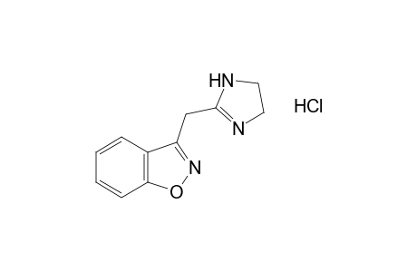 3-[(2-imidazolin-2-yl)methyl]-1,2-benzisoxazole, hydrochloride