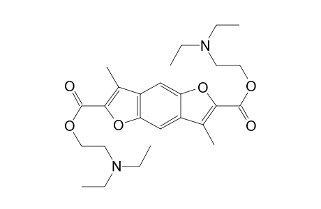 Furo[2,3-f]benzofuran-2,6-dicarboxylic acid, 3,7-dimethyl-, bis[2-(diethylamino)ethyl] ester