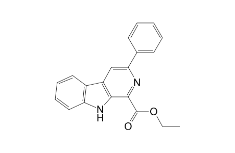 9H-Pyrido[3,4-b]indole-1-carboxylic acid, 3-phenyl-, ethyl ester