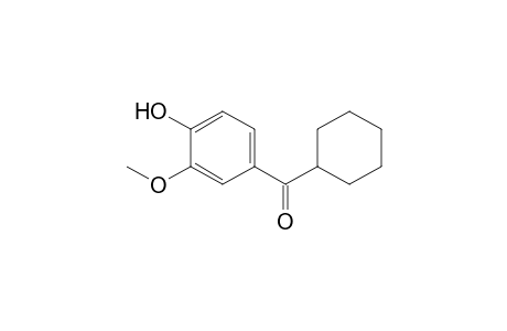 Methanone, cyclohexyl(4-hydroxy-3-methoxyphenyl)-