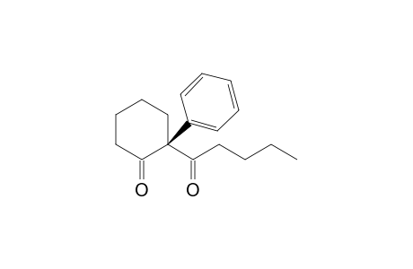 1-Pentanoyl-1-phenylcyclohexan-2-one