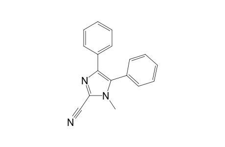 1-Methyl-4,5-diphenyl-2-imidazolecarbonitrile