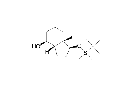[1S-(1.alpha.,3a.alpha.,4.alpha.,7a.alpha.)]-octahydro-1-[(tert-butyldimethylsilyl)oxy]-7a-methyl-1H-inden-4-ol