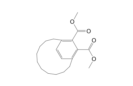 Bicyclo[10.2.2]hexadeca-12,14,15-triene-13,14-dicarboxylic acid, dimethyl ester