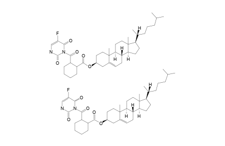 CHOLESTERYL-2-[[2,4-DIOXO-5-FLUORO-(1H,3H)-PYRIMIDIN-1-YL]-CARBONYL]-CYCLOHEXANECARBOXYLATE