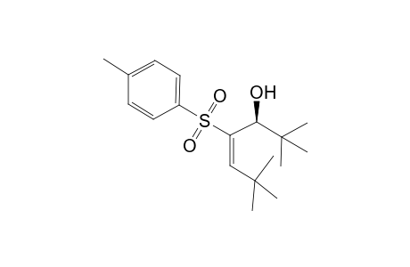 (S)-(E)-2,2,6,6-Tetramethyl-4-[-p-tolylsulfonyl]hept-4-en-3-ol
