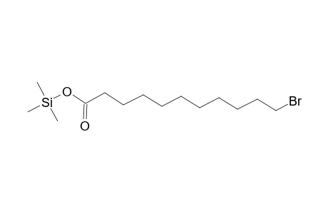 Undecanoic acid, 11-bromo-, trimethylsilyl ester