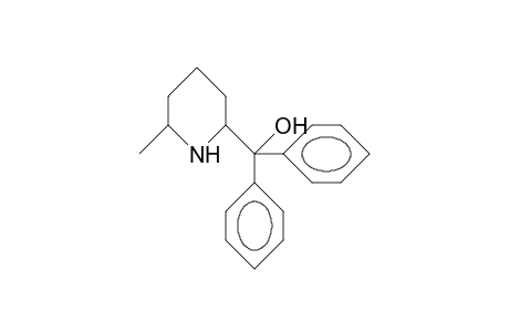6T-Methyl.alpha.,.alpha.-diphenyl-2R-piperidinemethanol