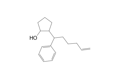 2-(1'-Phenylhex-5'-ene)cyclopentanol
