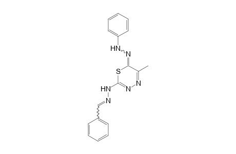 N-Benzylidene-N'-(6-phenylhydrazono-5-methyl-6H-[1,3,4]thiadiazine-2-yl)-hydrazine