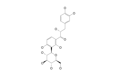 COATLINE-B;(ALPHA-R)-3'-C-BETA-D-GLUCOPYRANOSYL-ALPHA,3,4,2',4'-PENTAHYDROXYDIHYDROCHALCONE