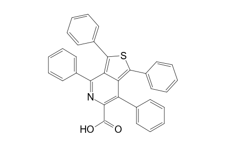 1,3,4,7-tetraphenyl-6-thieno[3,4-c]pyridinecarboxylic acid