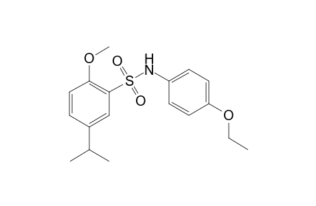 Benzenesulfonamide, N-(4-ethoxyphenyl)-2-methoxy-5-(1-methylethyl)-
