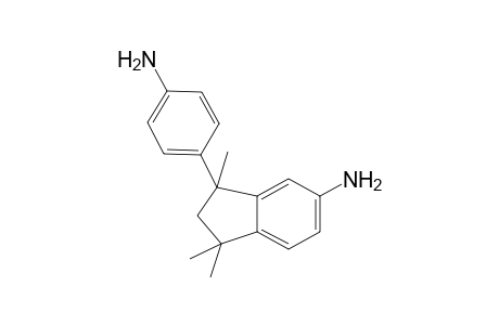1H-inden-5-amine, 3-(4-aminophenyl)-2,3-dihydro-1,1,3-trimethyl-