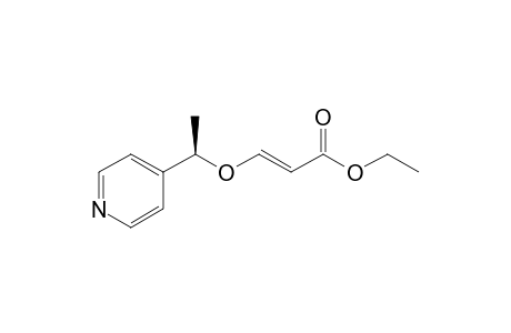 Ethyl (R)-(E)-3-[1-(4-Pyridyl)ethoxy]propenoate