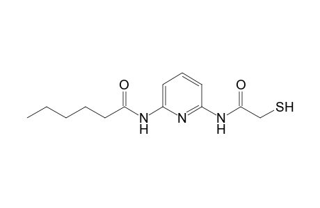 2-(Mercaptoacetylamino)-6-hexanoylaminopyridine