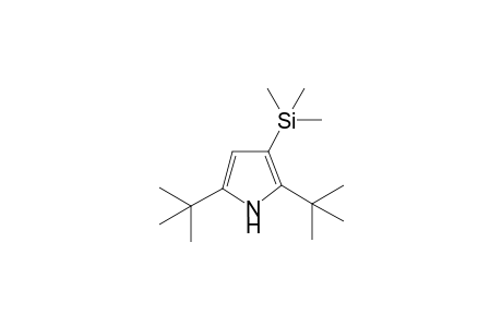 2,5-Di-tert-butyl-3-trimethylsilylpyrrole