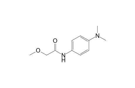 N-[4-(dimethylamino)phenyl]-2-methoxyacetamide