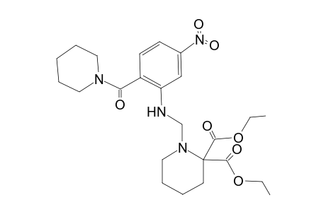 N,N-Pentane-1,5-diyl-2-[(diethoxycarbonyl)(1-piperidyl)methyl]amino-4-nitrobenzamide