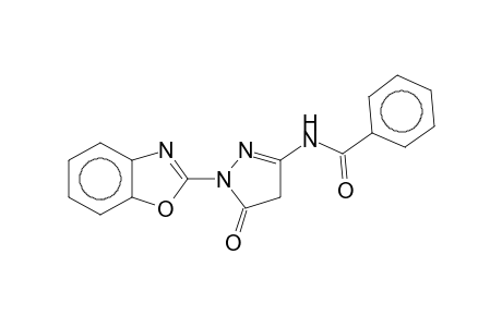 N-[1-(2-Benzoxazolyl)-5-oxo-2-pyrazolin-3-yl]benzamide