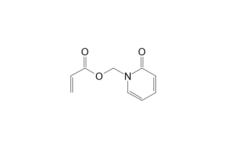 (2-oxidanylidenepyridin-1-yl)methyl prop-2-enoate