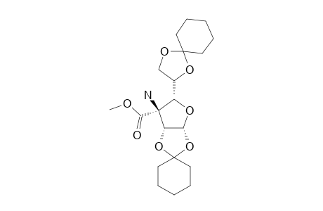 (3S)-3-AMINO-1,2:5,6-DI-O-CYCLOHEXYLIDENE-3-DEOXY-3-C-METHOXYCARBONYL-ALPHA-D-XYLOHEXOSE