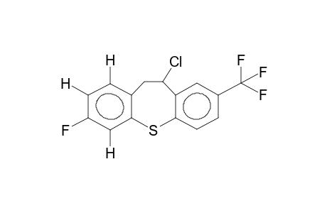 11-CHLORO-7-FLUORO-2-TRIFLUOROMETHYL-10,11-DIHYDRODIBENZO[B,F]THIEPIN