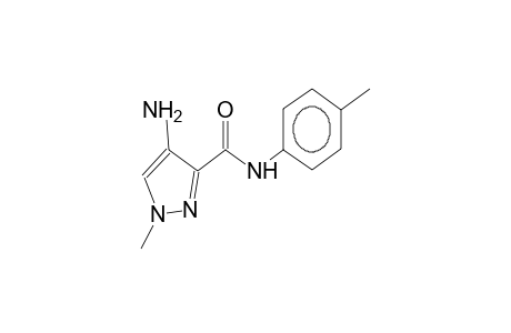 Pyrazole-3-carboxamide, N-(4-tolyl)-4-amino-1-methyl-