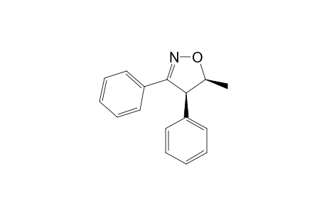 (4S*,5S*)-5-Methyl-3,4-di-phenyl-4,5-dihydro-isoxazole