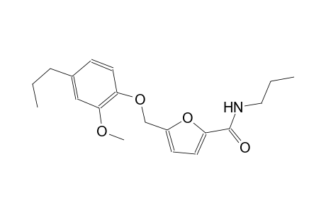 5-[(2-methoxy-4-propylphenoxy)methyl]-N-propyl-2-furamide