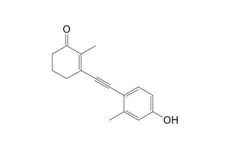 3-(4-Hydroxy-2-methylphenylethynyl)-2-methylcyclohex-2-enone