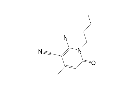 2-AMINO-1-BUTYL-1,6-DIHYDRO-4-METHYL-6-OXO-3-PYRIDINE-CARBONITRILE
