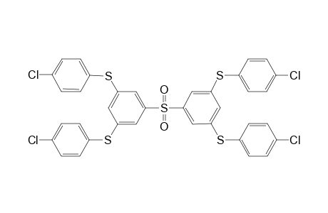 Bis(3,5-bis(4-chlorophenylsulfanyl)sulfone