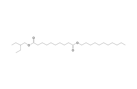 Sebacic acid, 2-ethylbutyl undecyl ester