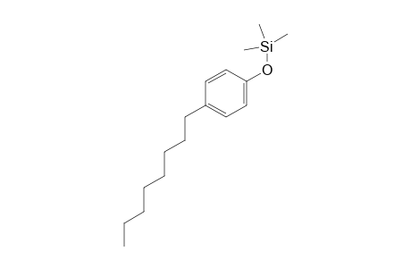 Phenol <4-octyl->, mono-TMS