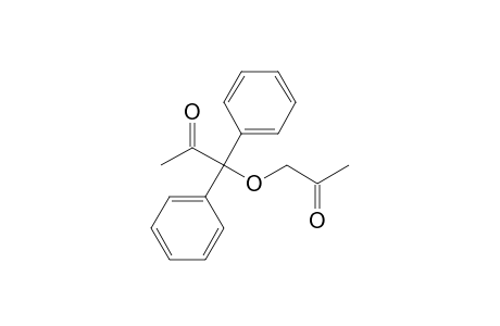3,3-Diphenyl-4-oxahepta-2,6-dione
