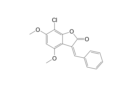 3-Benzylidene-7-chloro-4,6-dimethoxy-2(3H)-benzofuranone