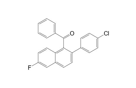 [2-(4-Chlorophenyl)-6-fluoronaphthalen-1-yl](phenyl)methanone
