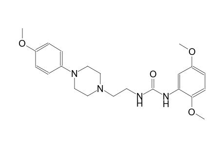 urea, N-(2,5-dimethoxyphenyl)-N'-[2-[4-(4-methoxyphenyl)-1-piperazinyl]ethyl]-