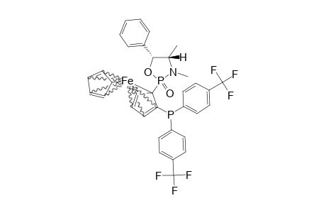 (2-R,4-S,5-R)-3,4-DIMETHYL-2-(ALPHA-(R(FC))-[BIS-(4-TRIFLUOROMETHYLPHENYL)-PHOSPHANYL]-FERROCENYL)-5-PHENYL-[1,3,2]-OXAZAPHOSPHOLIDINE-2-OXIDE