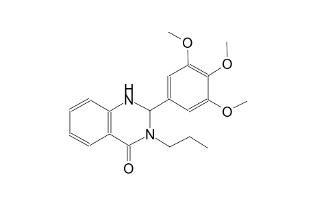 3-propyl-2-(3,4,5-trimethoxyphenyl)-2,3-dihydro-4(1H)-quinazolinone