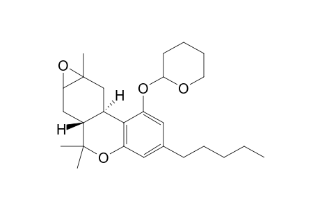(-)-8-alpha/8-beta,9-alpha/9-beta-Epoxy-6a,10a-trans-tetrahydrocannabinol-tetrahydropyranylether