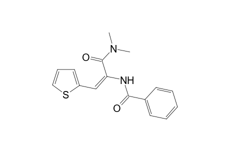 (2E)-N,N-dimethyl-2-(phenylformamido)-3-(thiophen-2-yl)prop-2-enamide