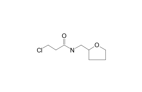 Propanamide, N-tetrahydrofurfuryl-3-chloro-