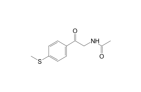 N-[(p-methylthio)phenacyl]acetamide